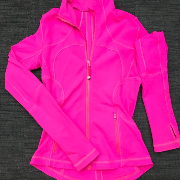 lululemon athletica Jackets & Blazers - Lululemon Forme Hot Pink Jacket